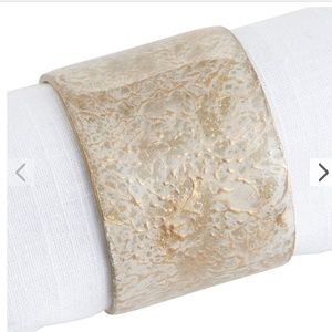 Foiled Marble Napkin Ring